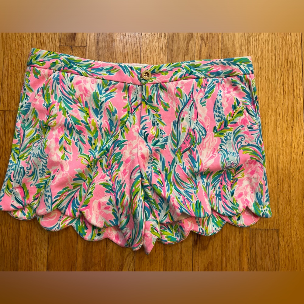 NWT Lilly Pulitzer buttercup knit shorts size 12